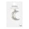 Silver Metal Moon Pendant by Bead Landing™